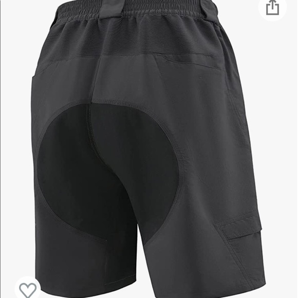 BALEAF Men's Mountain Bike Shorts Loose Fit MTB Cycling Pants Quick Dry Elastic - Picture 2 of 7